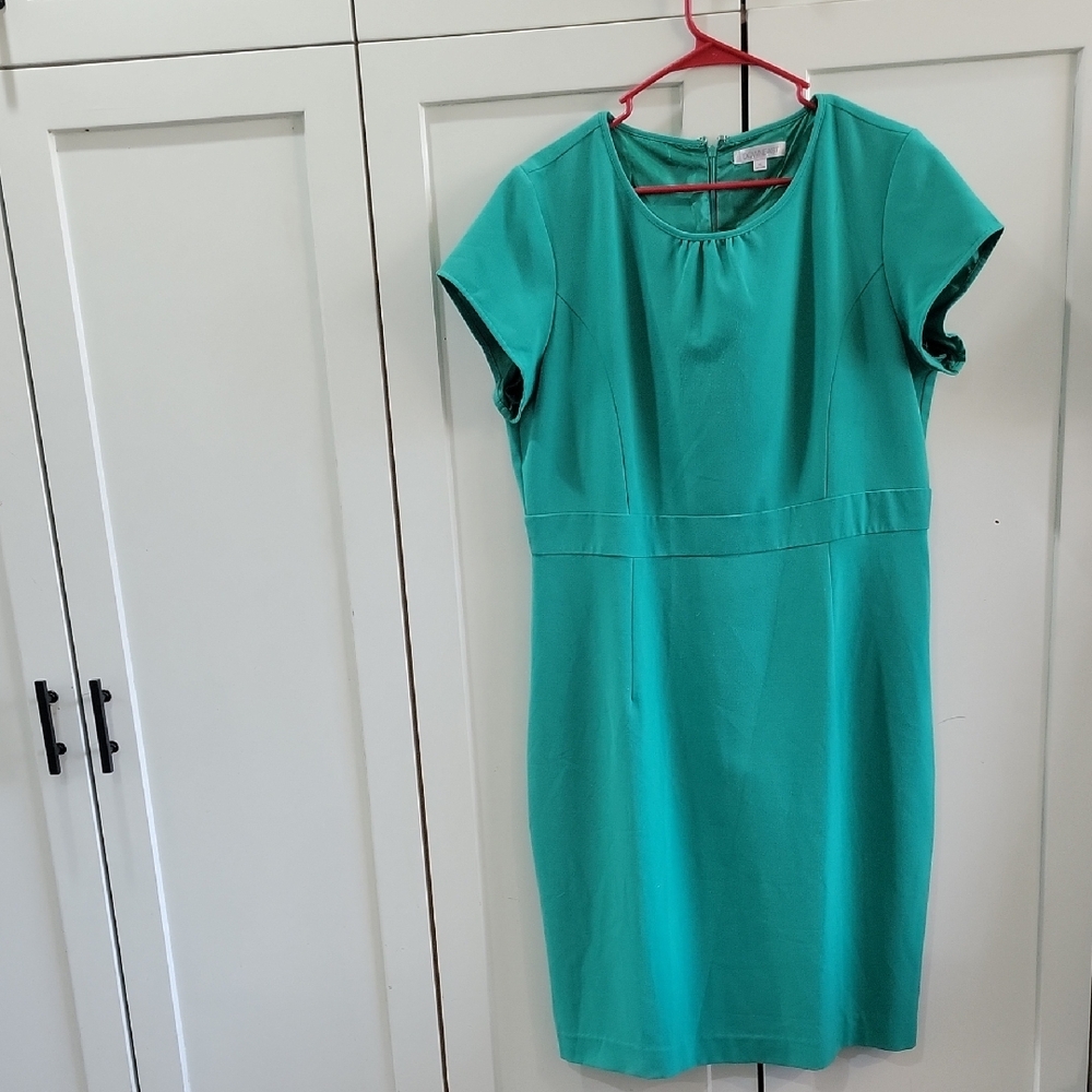 Elegant Teal Dress